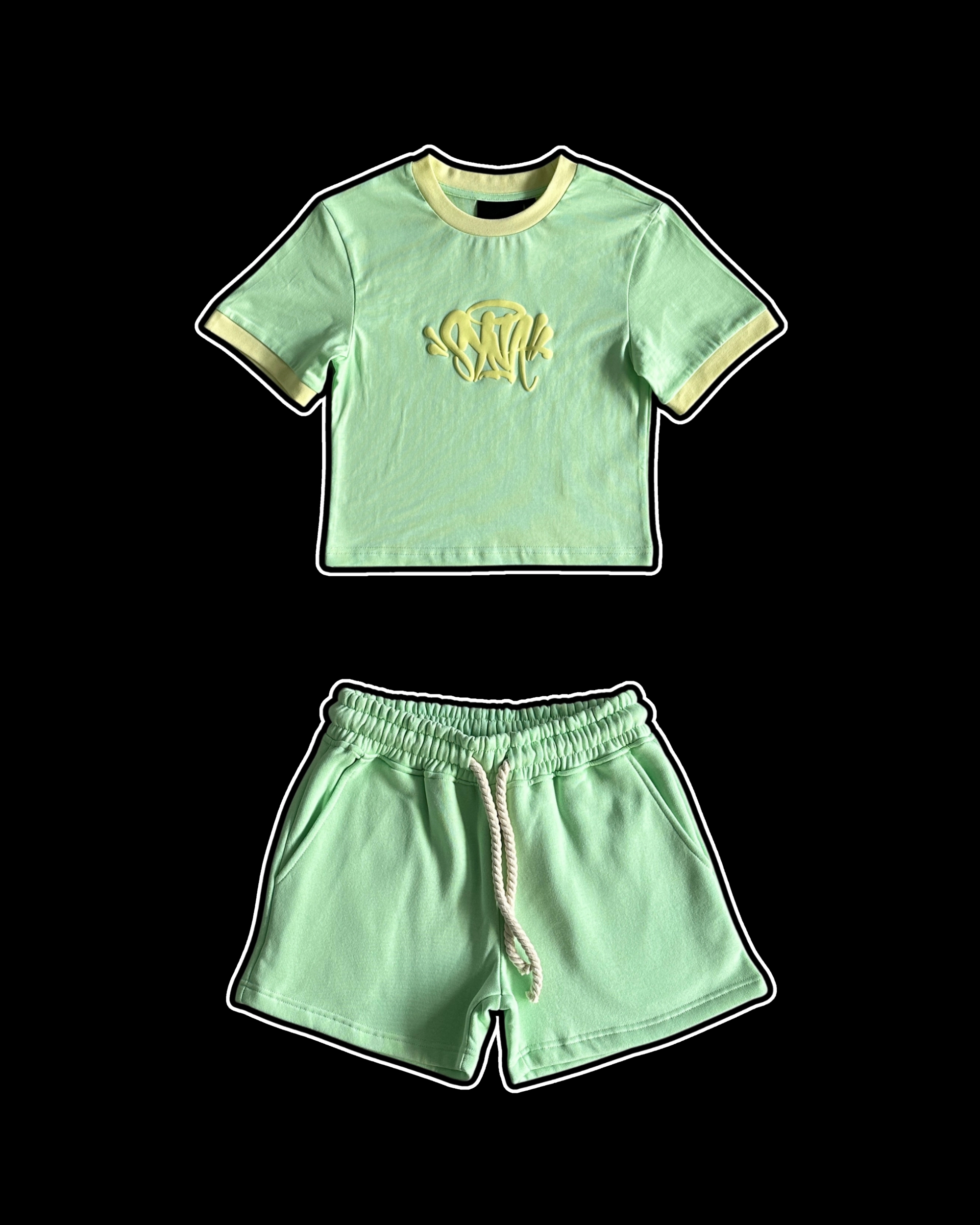 SYNAWORLD WMNS SHORT SET